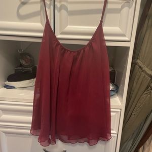 Express flowy dress tank tops